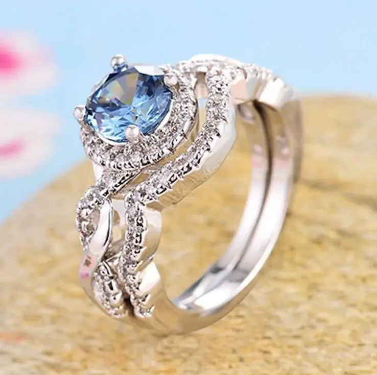 2/шт набор розовый кристалл 4.26CT циркон белый австрийский циркониевый Кристал для