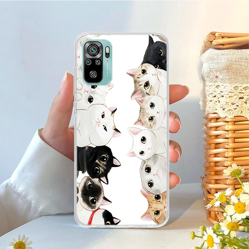 Мягкий чехол для Xiaomi Redmi Note 10 10S 9 9S 8 7 8T 11 Pro 9A 9T 9C 8A 7A 6A 6 | Мобильные телефоны и