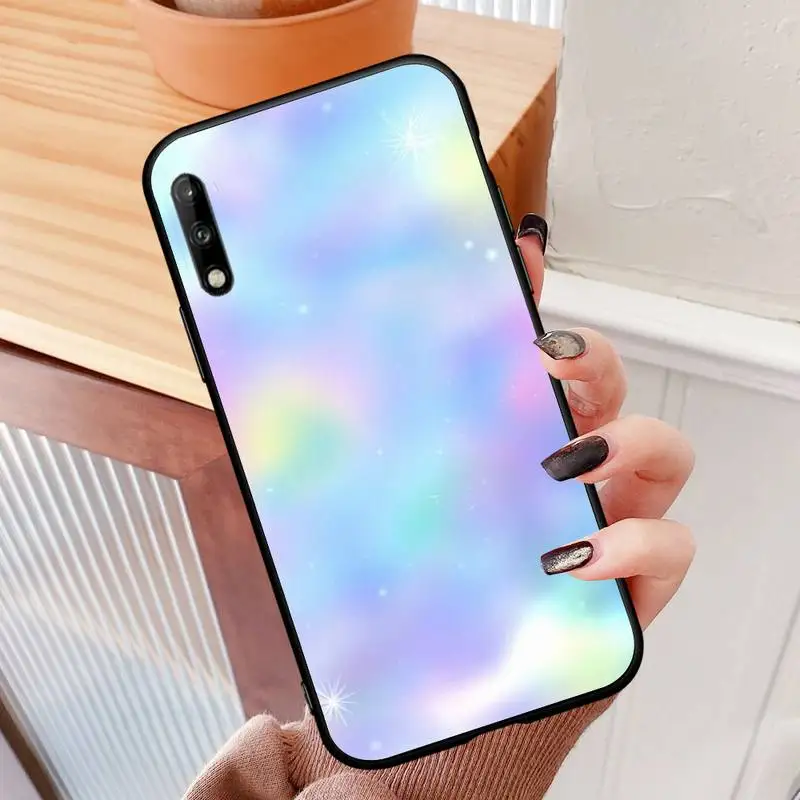 

Gradient Rainbow Laser Phone Case For Samsung A01 11 31 91 80 7 8 9 12 21 31 20E 02 S Star 32 4G 5G Cover Fundas Coque