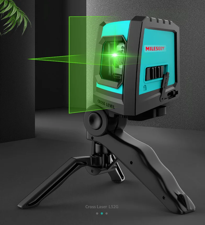 

Лазерный уровень Mileseey, зеленый, с перезаряжаемой батареей