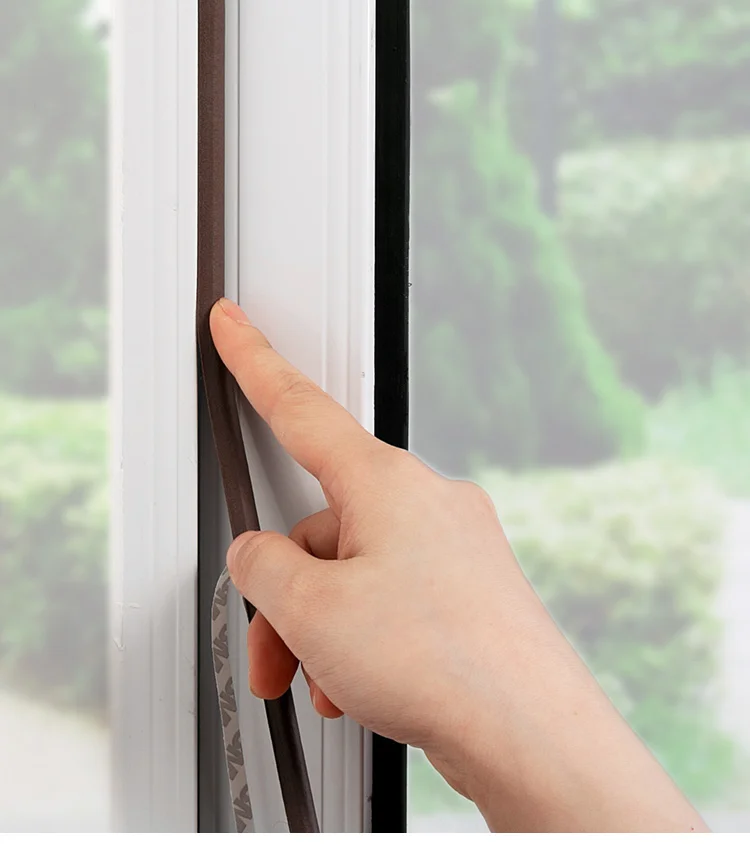 Уплотнительная лента для нижней части дверного шва ветрозащитное теплое окно