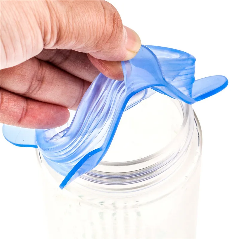 Универсальные силиконовые крышки 6 шт./компл. растягивающаяся крышка всасывания