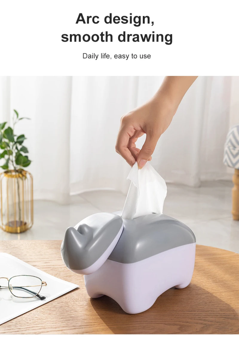 

Household Multifunctional Tissue Box Container Storage Box Drawing Box Household Creative Toothpick Table Decoration