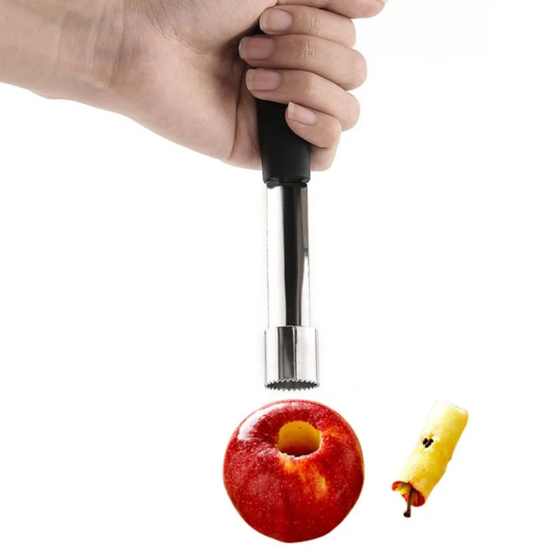 Горячая Распродажа Черный инструмент из нержавеющей стали для удаления фруктов