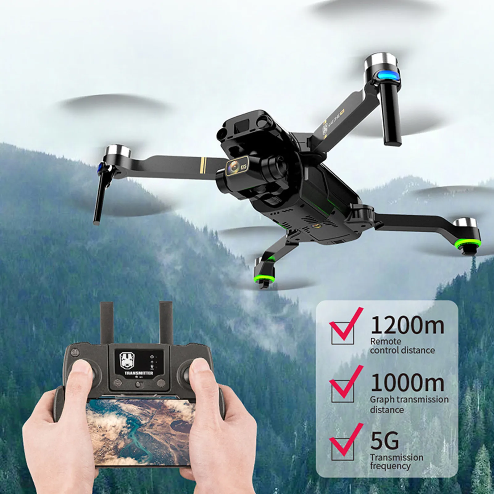 2021 новый kai one pro drone 8k hd механические 3 ос