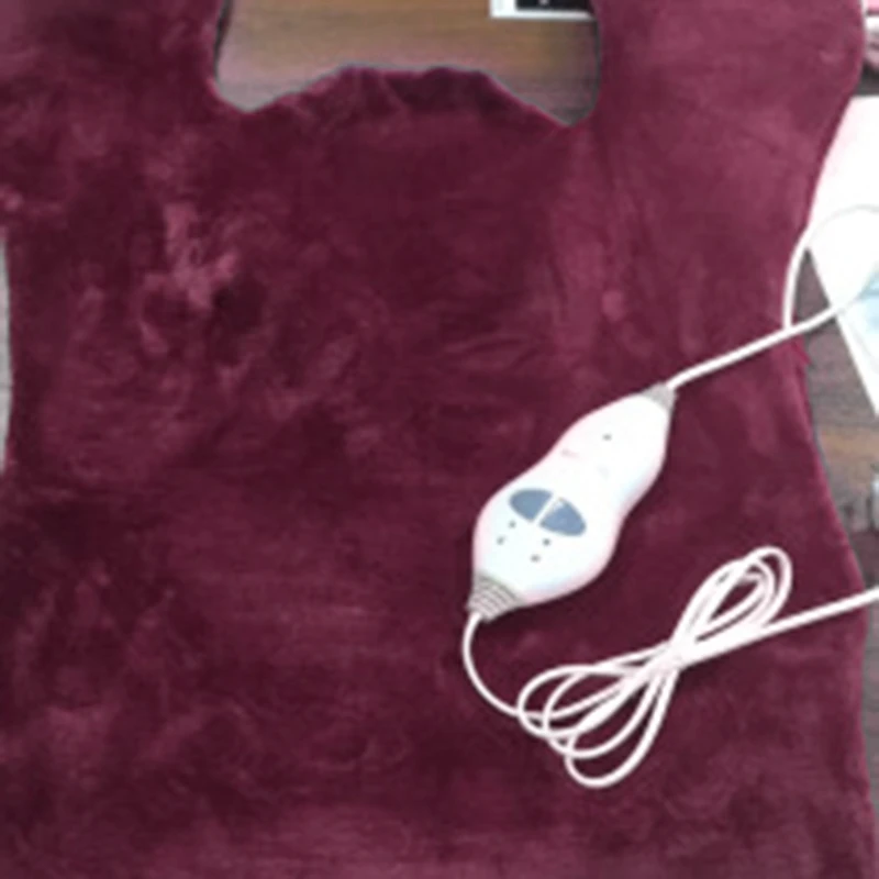 

EU Plug Men Women Winter Electric Heating Shawl Shoulder Neck Back Hot Compress Relief Massage Wrap Relieve Pain Cape