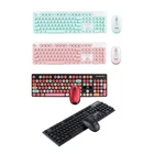 Беспроводная клавиатура и мышь, бесшумная настольная клавиатура для ноутбука, для бизнеса, офиса, дома, бесшумная мышь, клавиатура