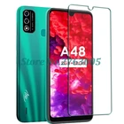 Закаленное стекло для Itel A48 6,1 дюйма, защитная пленка для экрана, чехол для телефона