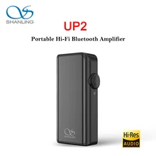 SHANLING UP2 ES9218P Hi-Res портативный hifi аудио Bluetooth усилитель USB DAC Ноулз микрофон Поддержка LDAC/aptX HD/SBC/AAC HWA