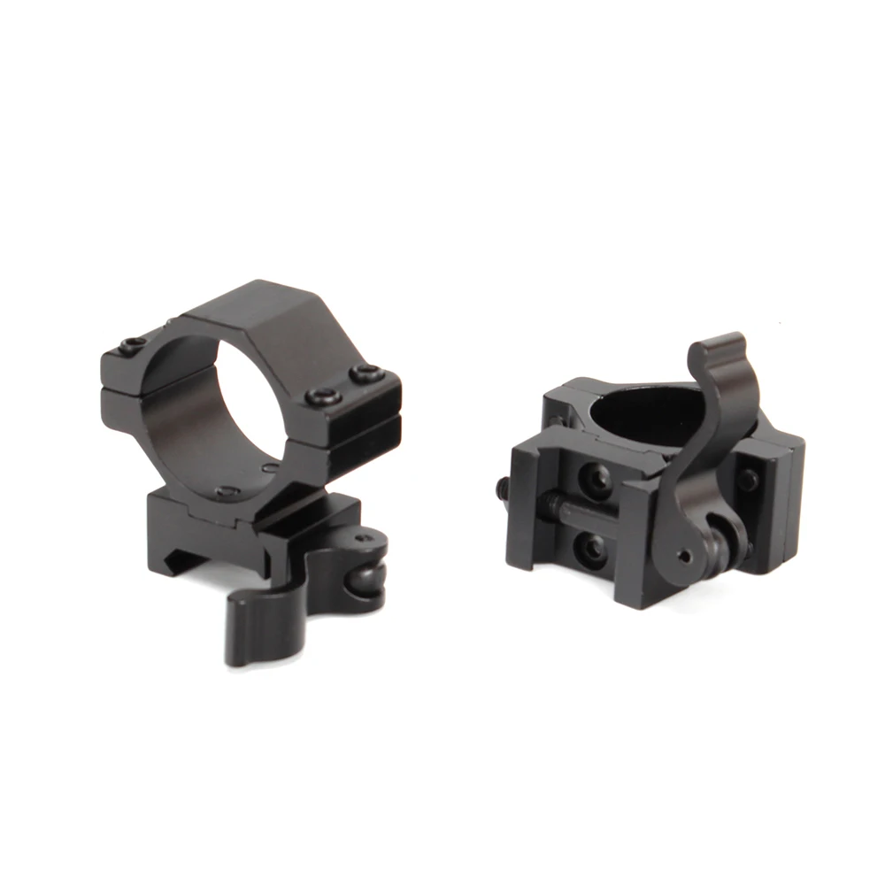 2 шт. охотничьи быстросъемные кольца ohhunt для крепления прицела 25 4 мм 30 трубка