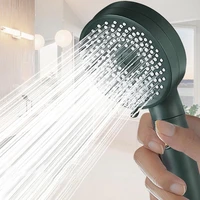 new shower head strong pressurization water saving 360 degrees rotating 3 modes handheld rainfall shower spray head for home