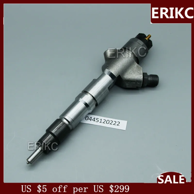 

ERIKC 0445120222 Common Rail Fuel Injector 0 445 120 222 OEM WEICHAI 612600080964 FOR WDEW 612600080618