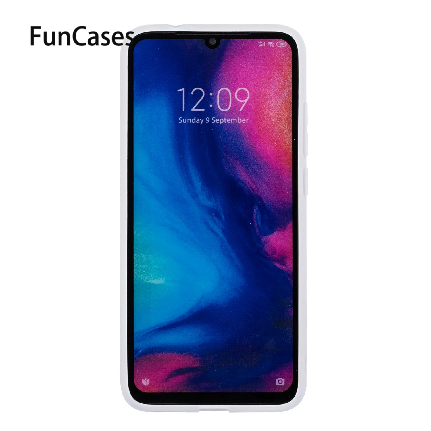 Мягкие силиконовые чехлы с серебряной проволокой для телефона Redmi Note 7 Etui Celular ajax 7S