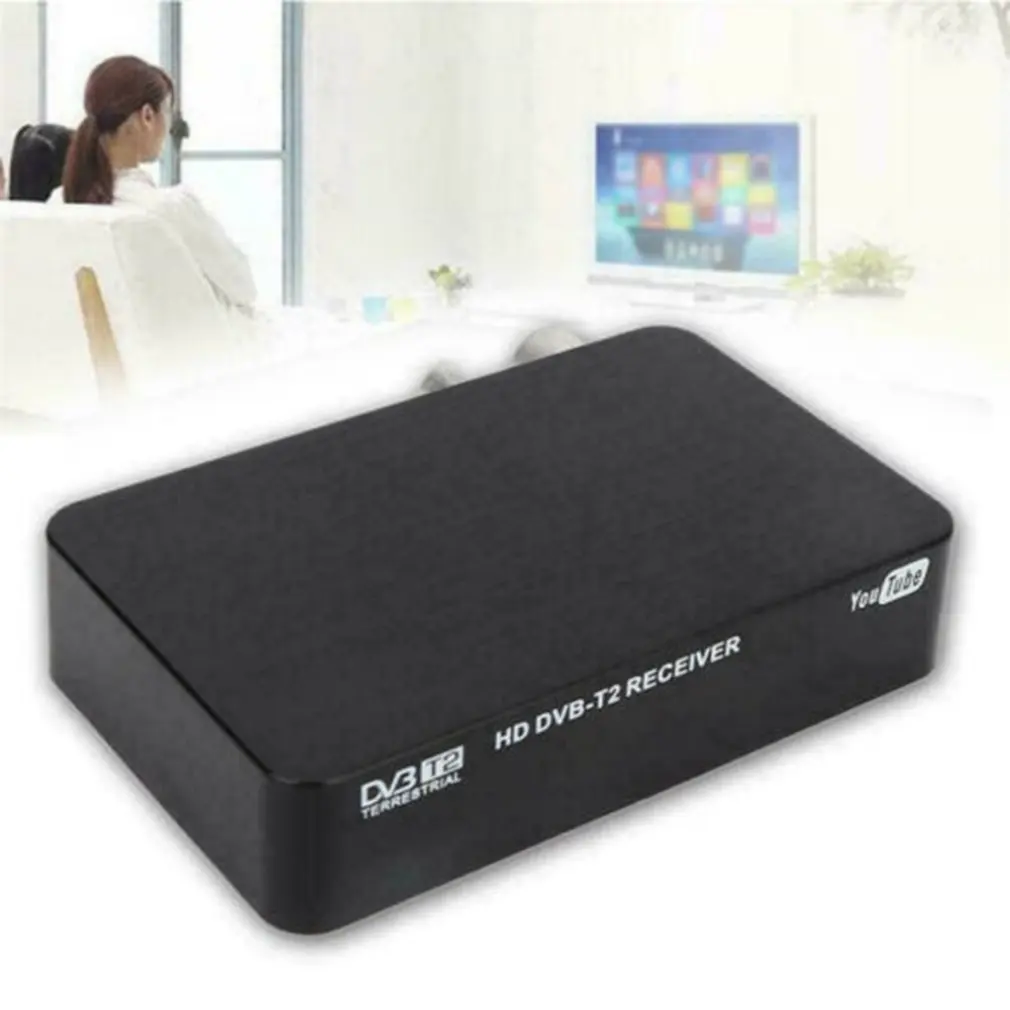 Full HD 1080P Mini Digital Video Smart K2 STB MPEG4 DVB-T2 Receiver TV Box+Remote Controller Set Top Box