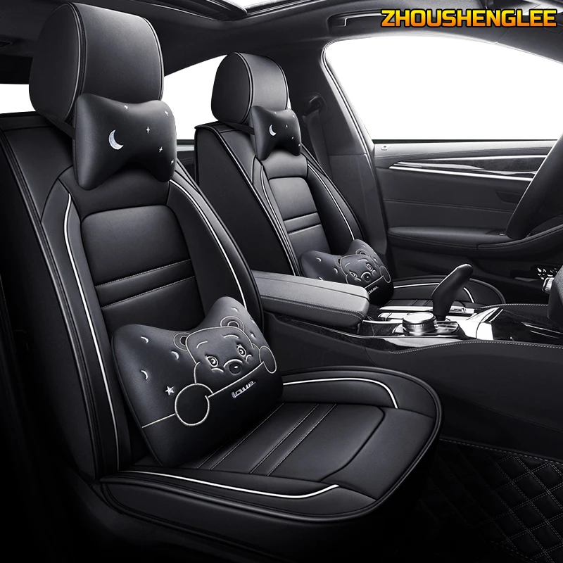 ZHOUSHENGLEE Leather car seat cover for lexus nx nx200 nx300h rx 570 470 460 200 rx470 rx570 rx300 rx450h rx200t 2018