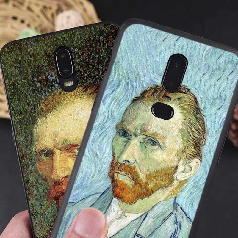 Для oneplus one plus 7 pro 7t 6 6t 5t Прозрачный мягкий силиконовый чехол для телефона Van gogh art |