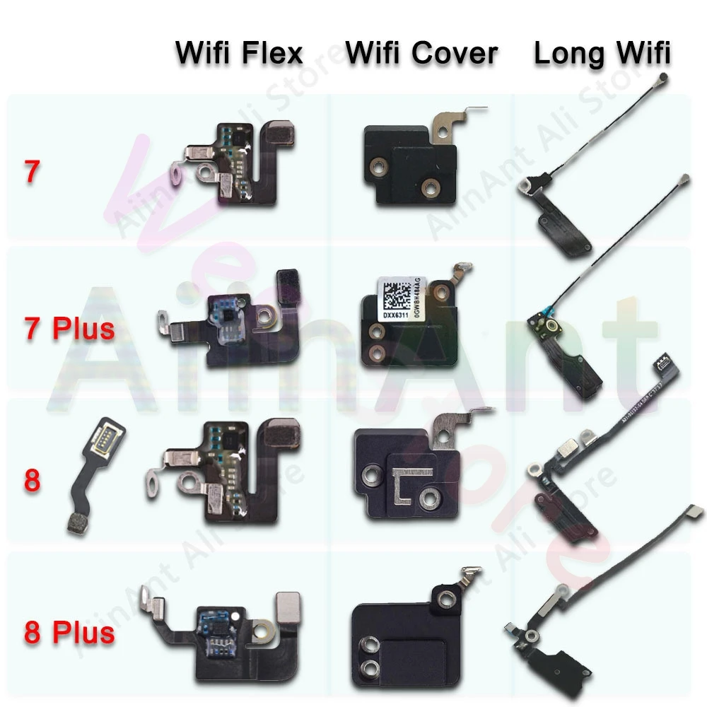 Оригинальная Wifi антенна Flex для iPhone 7 8 Plus Wifi Bluetooth NFC Wi-Fi gps сигнальная Антенна гибкий кабель Замена крышки