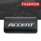 Автомобильные подушки под шею, 1 шт., с обеих сторон, проекционный одиночный подголовник для Hyundai Accent 2013, 2014, 2018, аксессуары для автомобиля