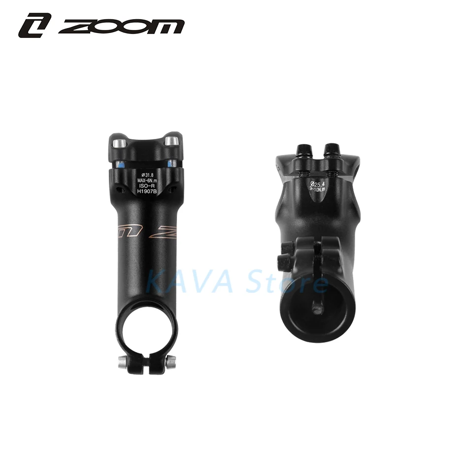 

ZOOM mountain bicycle handlebar riser D507G 31.8mm ultralight 136g C614 25.4mm child balance /city bike stem