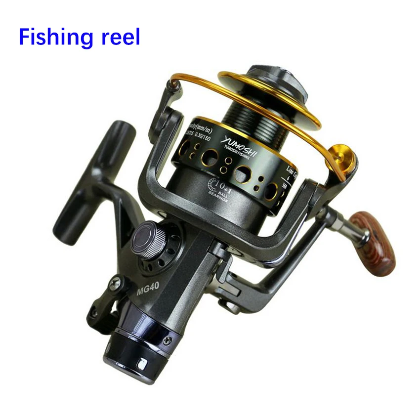 Новая рыболовная катушка Деревянное рукопожатие 10+ 1BB Рыболовная для спиннинга