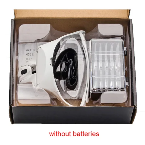 LED Light Light Living Reflight z powiększającym szklanym tatuażem