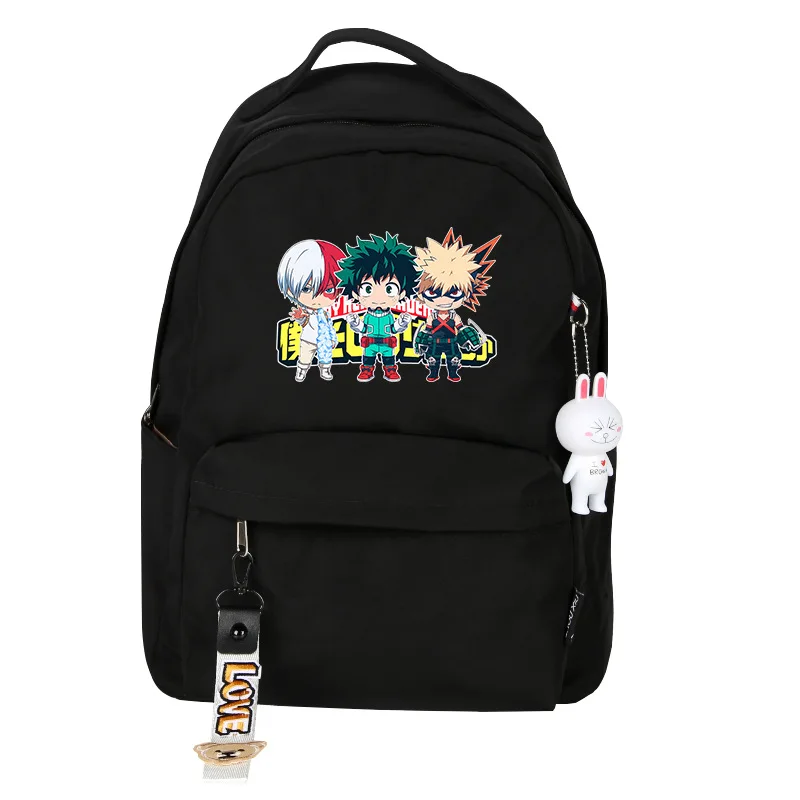 Аниме My Hero academic Midoriya Izuku маскарадный рюкзак с мультипликационным принтом