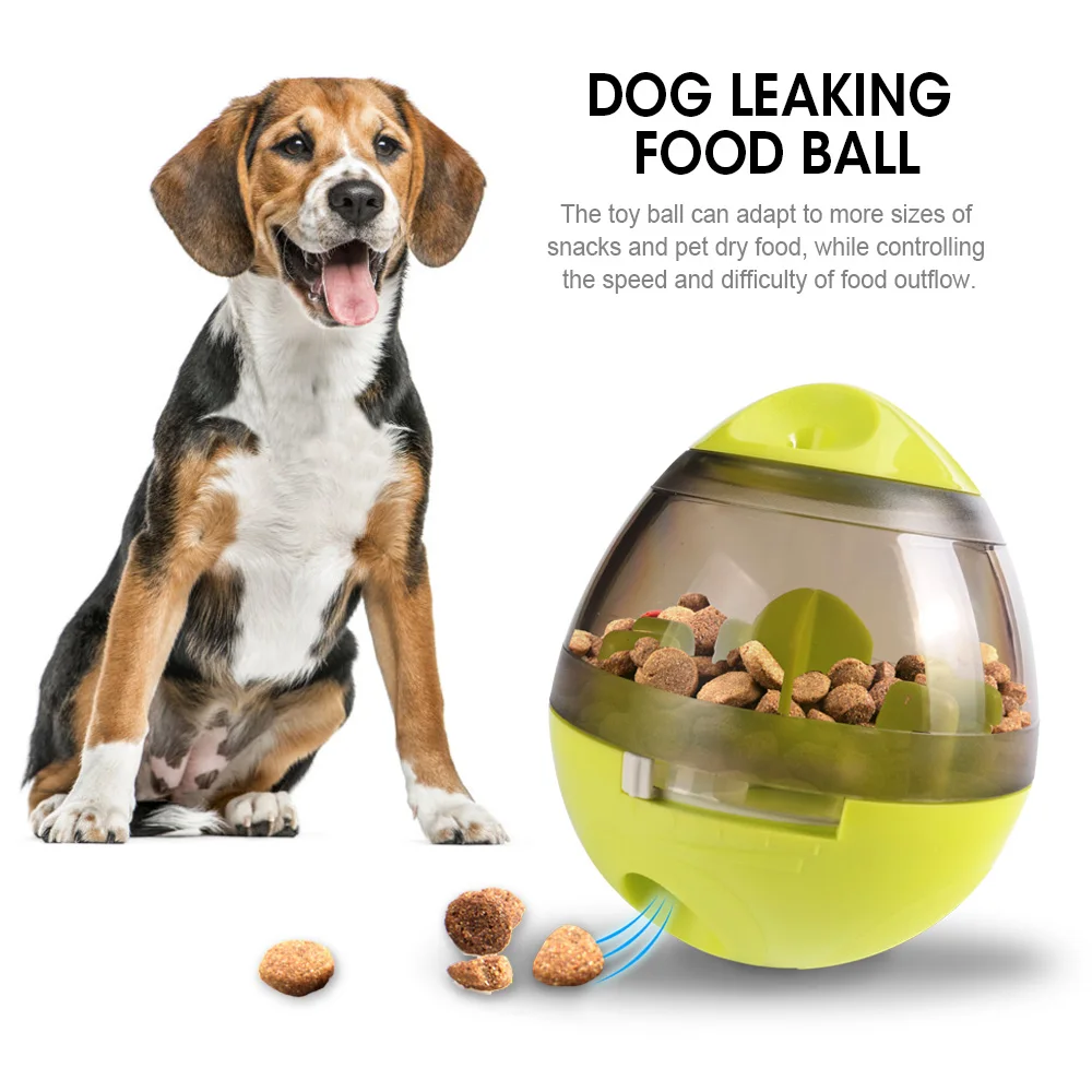

Dog Toys Leak Food Ball Toys Training Dog Interactive Chew Toys Pet Puppy Kitten Slow Feed Food Dispenser Funny Molar Toys