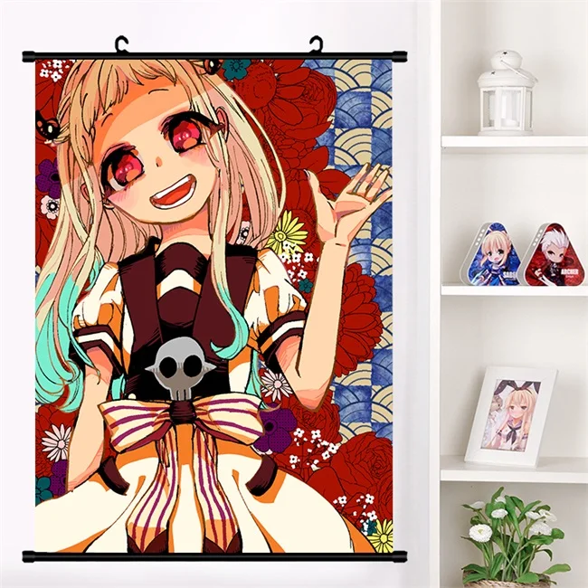 Q Аниме Туалет-Hanako-кун Jibaku Shounen аниме настенные настенный плакат отаку коллекция домашнего декора искусства - Цвет: Q