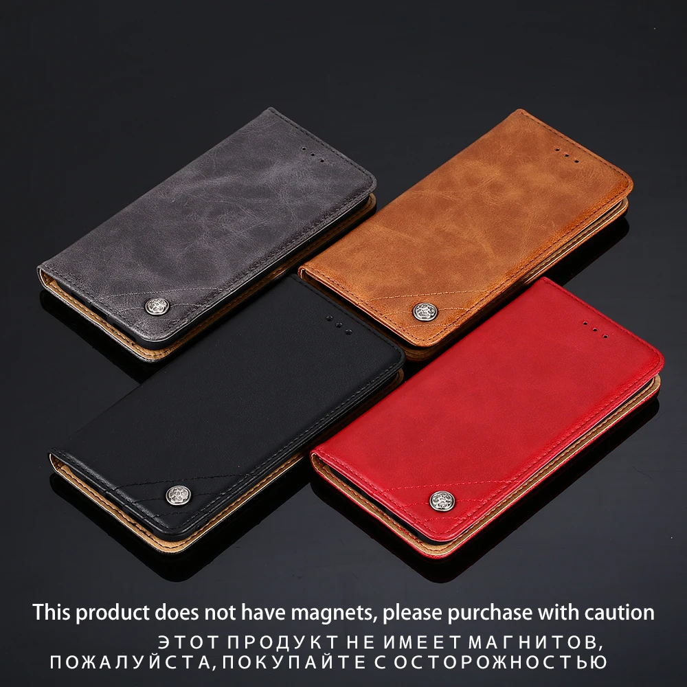 Деловой Чехол книжка для Xiaomi Redmi Note 6 6A 7 4X 5 чехол банковских карт note pro кожаный