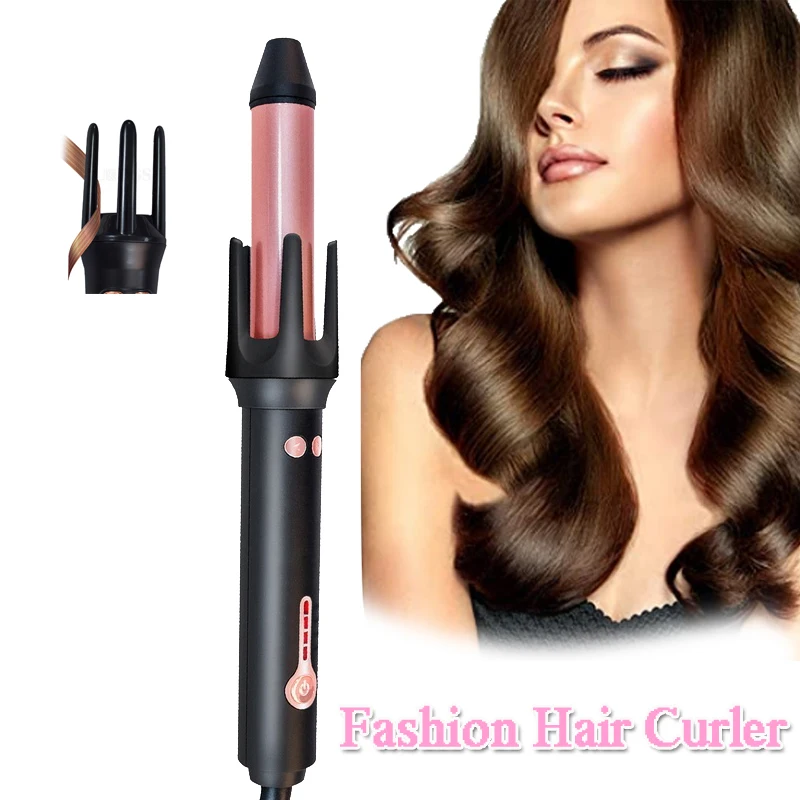 

Auto Curling Iron Fast Heating Hair Waver Wand Rotation Ceramic Barrel Wand Crimping Hair Iron Styling Tools Roller Tongs Salon