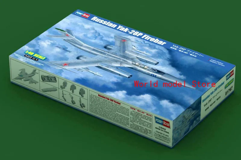 HobbyBoss 81767 1/48 Russian Yak-28P Firebar Plastic Model Aircraft Kit | Игрушки и хобби