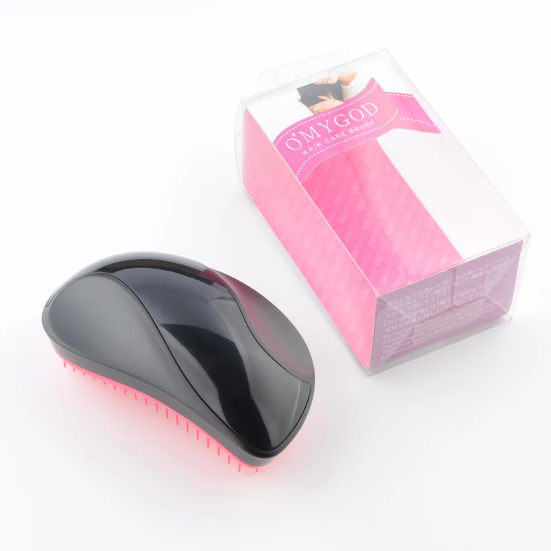 

5pcs Cute Comb Detangling Hair Brush Professional Salon Comb for Smoothing Hair 3 colors options ABS Free shipping wholesale