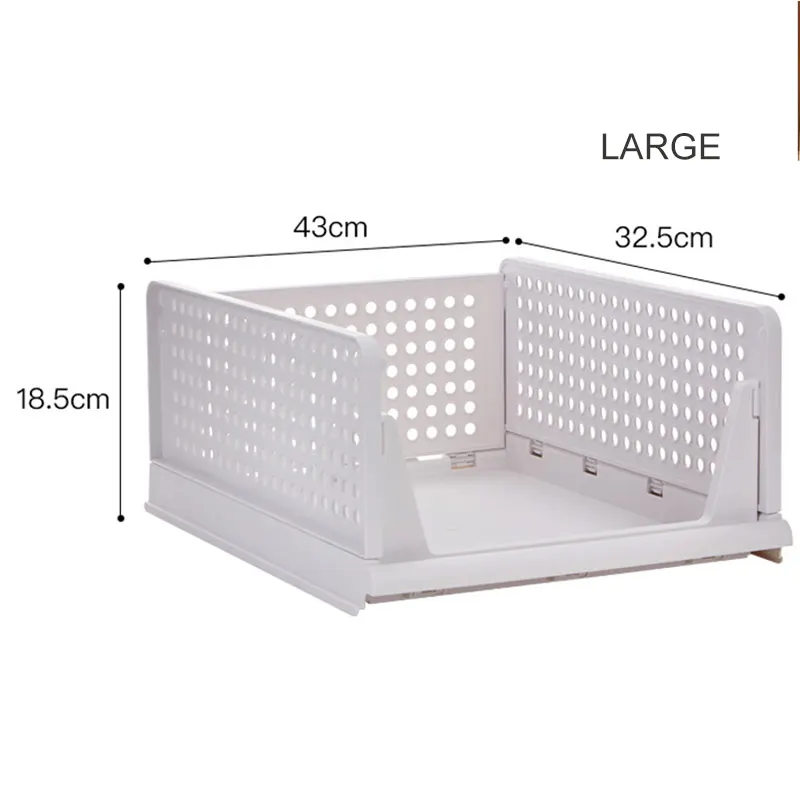 

Wardrobe Partition Board Rack Home Drawer Clothes Storage Box Cabinet Rack HK3