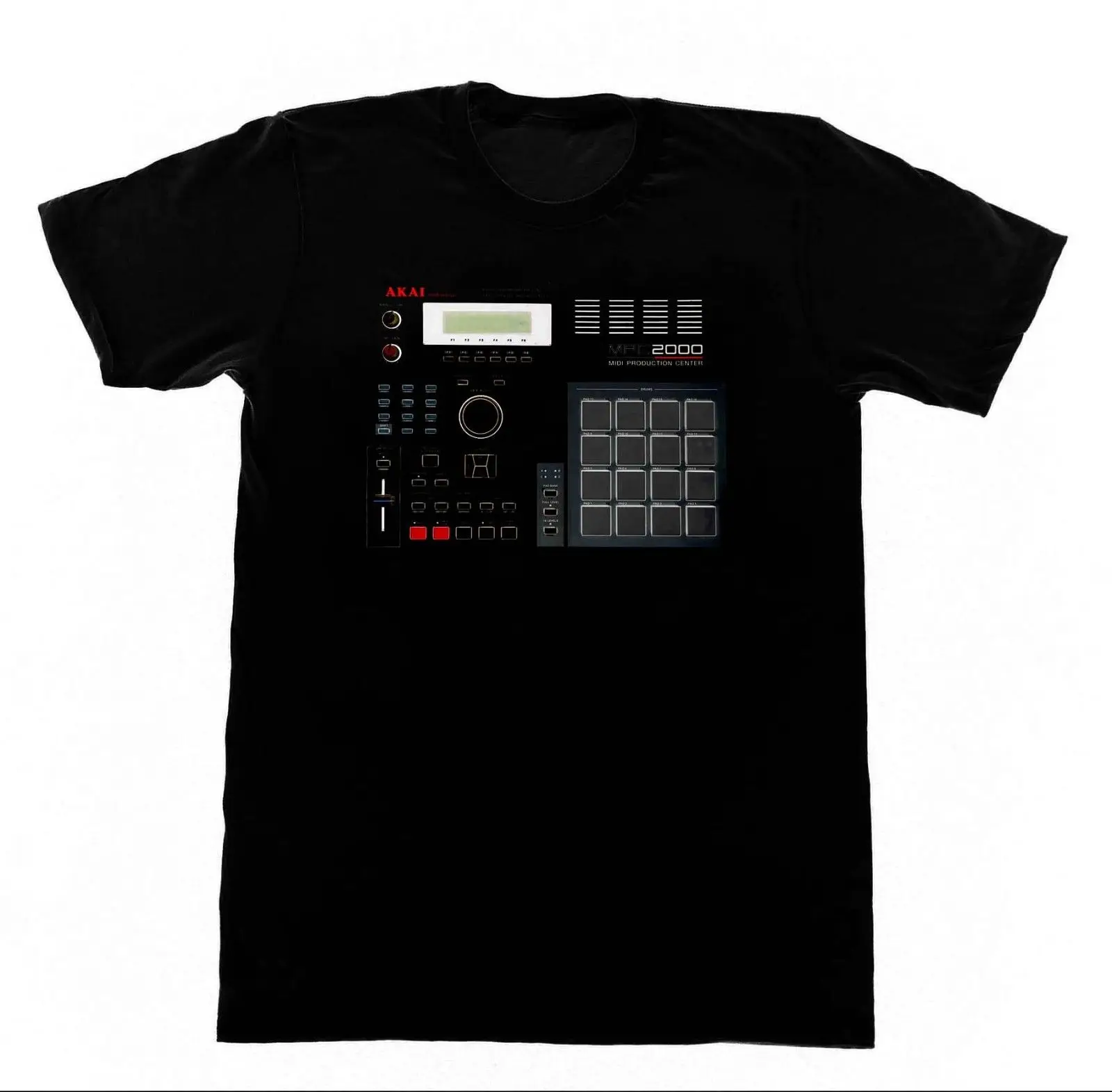 Akai Mpc 2000 Acid Edm Skool Rave House Music винтажный синтезатор Moog топы для мужчин футболка