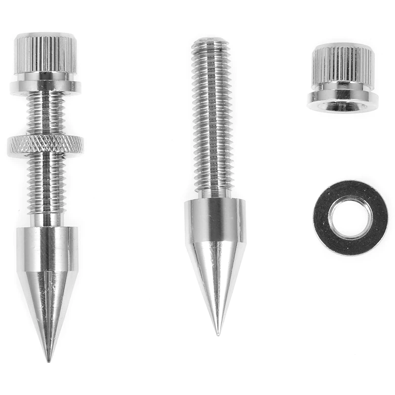 M8 X 60 Speaker Peak Isolation Nail Stand Foot HiFi Shockproof Cone Bottom Pad |