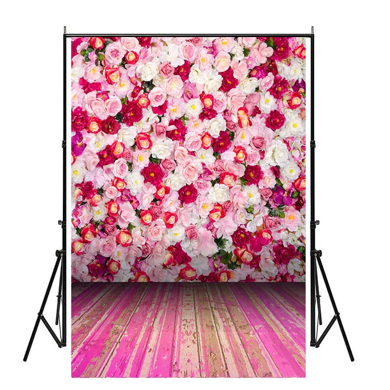 225*150cm Flower Wall Theme Photography Background Children Taking Photo Backdrop Cloth Wedding Decoration Canvas Painting | Дом и сад