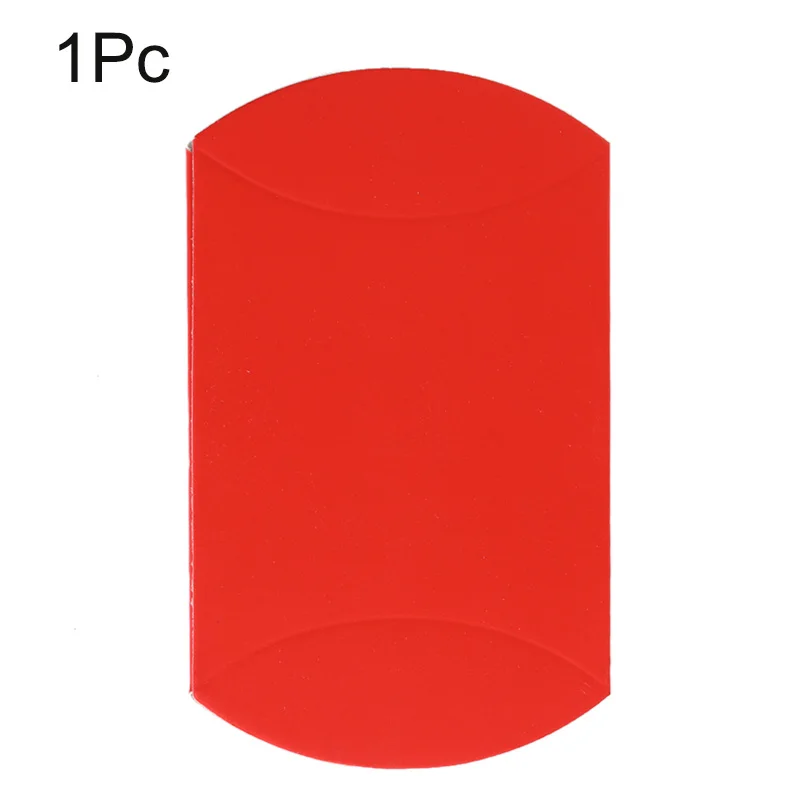 1Pc red 10 шт./компл. Красочные крафт-бумаги Бумага конфеты в подарочной коробке сумка свадебный подарок душа ребенка благоприятствует День рождения Рождественские упаковочные материалы - Цвет: 1Pc red