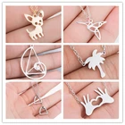 Модное женское ожерелье из нержавеющей стали в европейском стиле, длинное простое круглое золотое ожерелье с подвеской в виде пчелы и большого дерева, ювелирные изделия для девушек на Хэллоуин