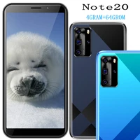 4g ram note 20 smartphones quad core 64g rom mobile phone 5mp13mp frontback camera 5 5%e2%80%9c face id unlocked wifi global version