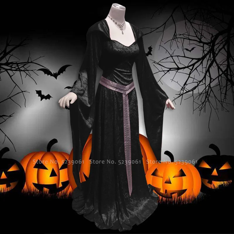 Хэллоуин средневековый Готический Королева эльф викторианская вечерняя опера