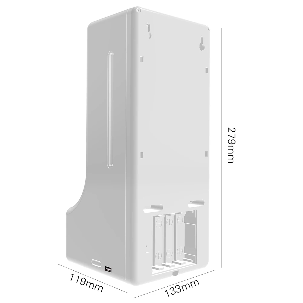 

Wall Mounted Digital No Touch Infrared Thermometer Voice Flash Fever Alarm 1000ml Automatic Hand Sanitizer Liquid Soap Dispenser
