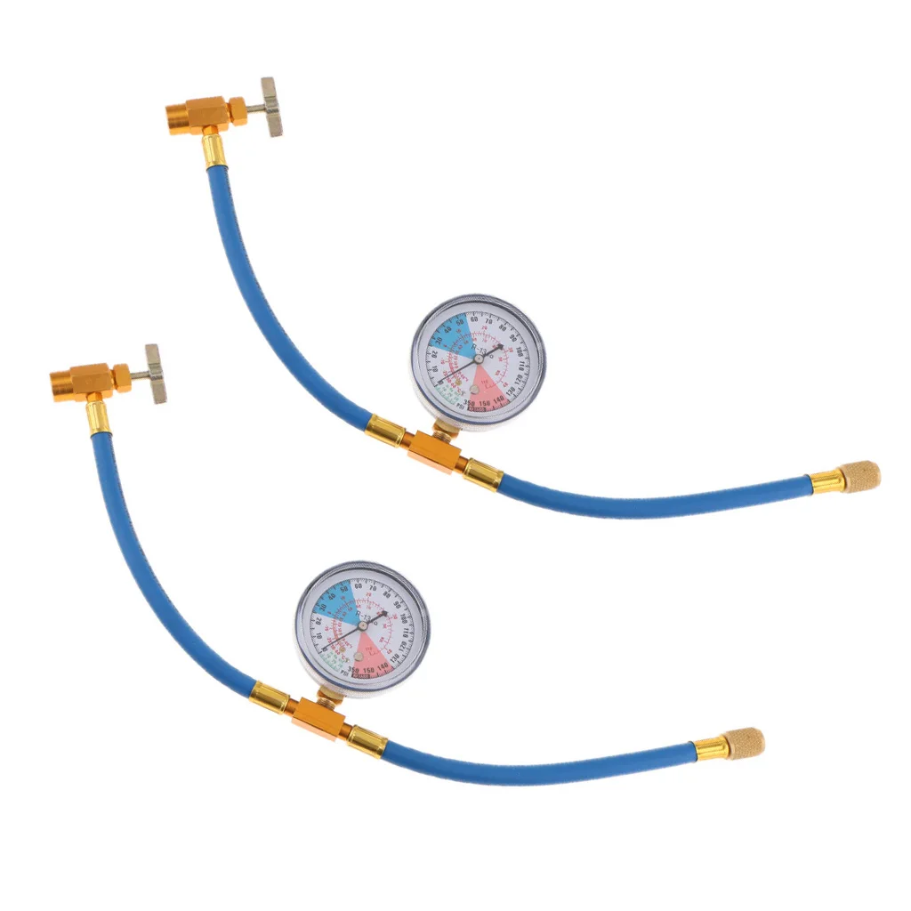 R134A к R12/R22 автомобиль A/C хладагенты перезарядки шланг трубы манометр 350PSI 2 шт |