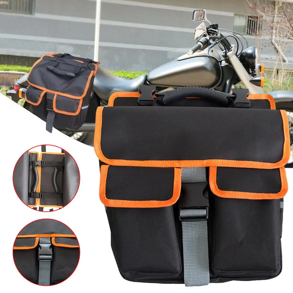 Мотоциклетная седельная сумка рюкзак на заднее сиденье сумки для багажа съемная
