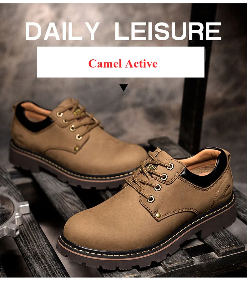 Camel Active/Новинка; мужская повседневная обувь из натуральной кожи; сезон осень; деловая Свадебная обувь в стиле ретро; мягкая мужская обувь из спилка