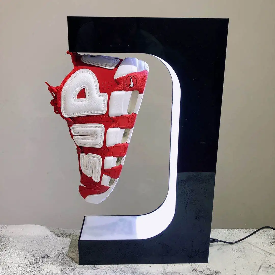 Магнитная левитационная плавающая подставка для обуви кроссовок складной домик