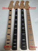 45 strings electric guiatr bass headdiy bass headmaple neckblackshell inlay fretboard