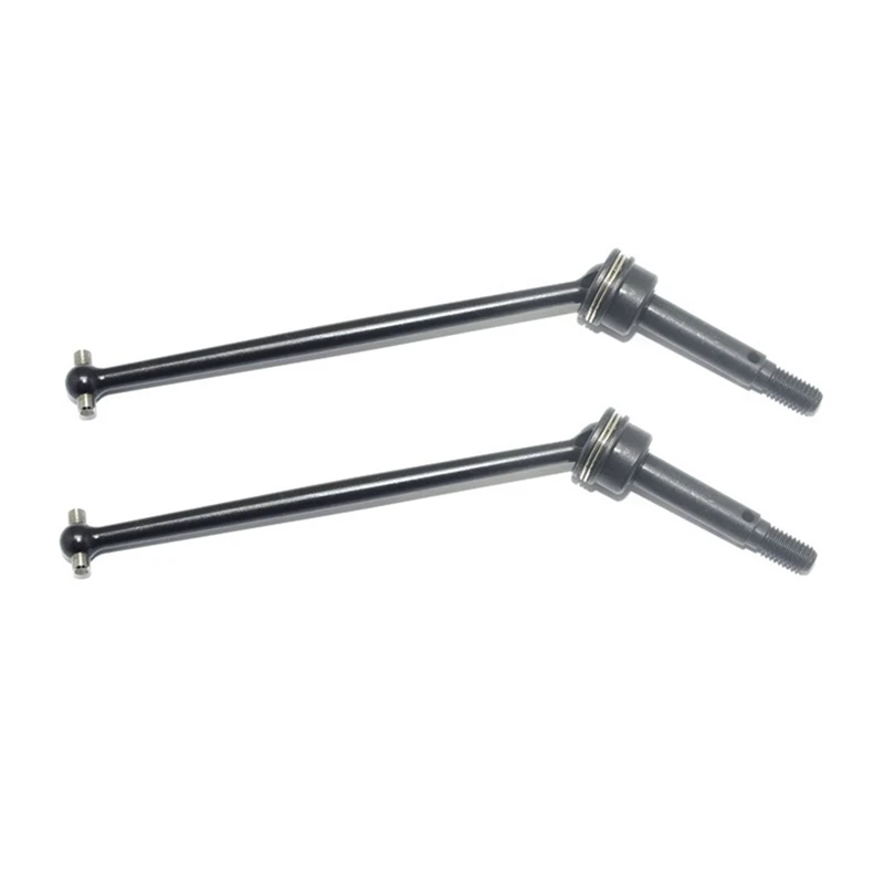 

2 шт. Металлический Стальной передний приводной вал CVD для LOSI 1/10 Baja Rey обновленные детали для радиоуправляемых грузовиков