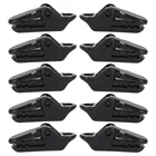 10 шт. палатка Hool клипса для тента зажим брезент комплект брезент зажим оснастки палатка Пеший Туризм Кемпинг выживания затянуть аварийный инструмент Шестерни горячая распродажа