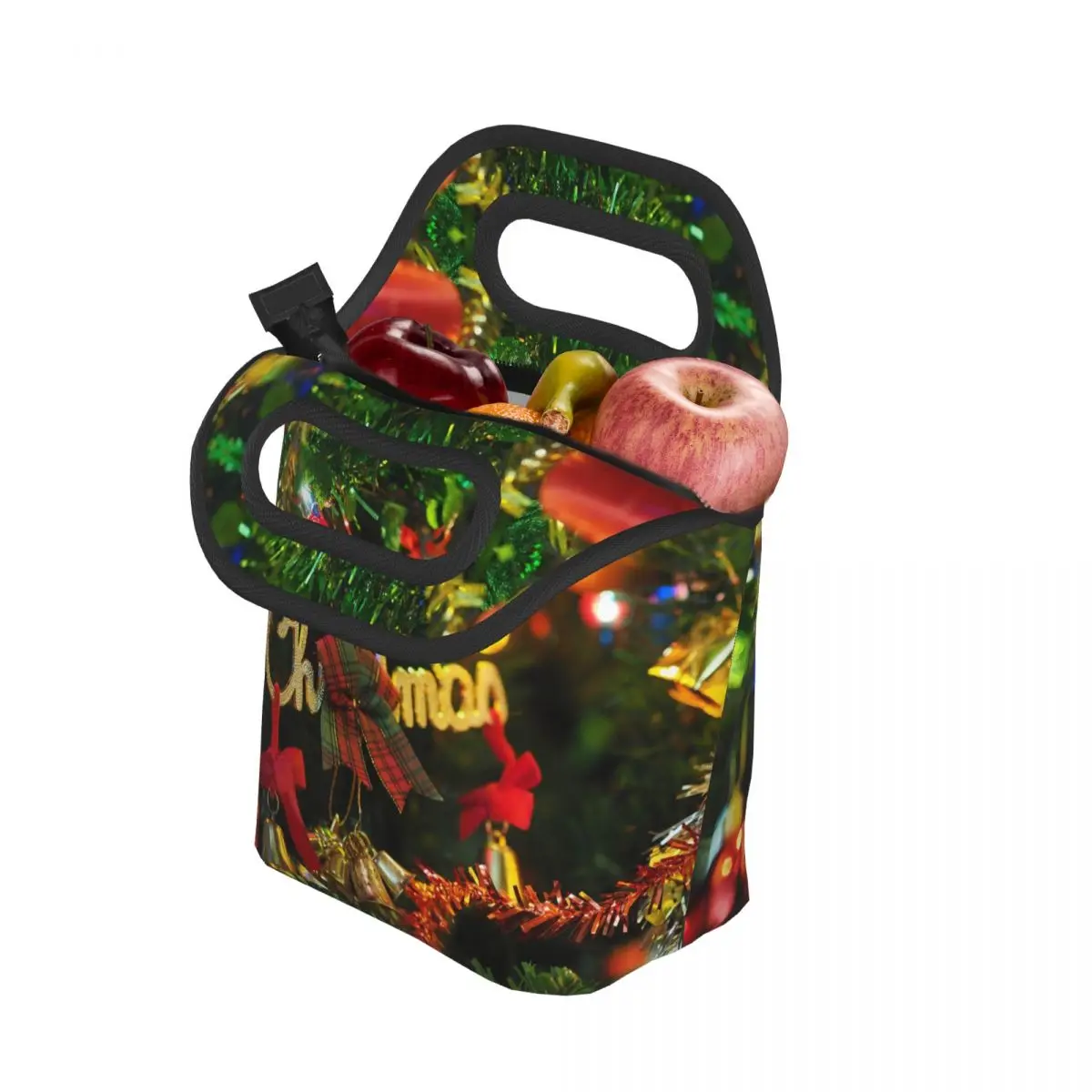 

Украшения для рождественской елки рождественская елка фестиваль Мужская и женская сумка для ланча