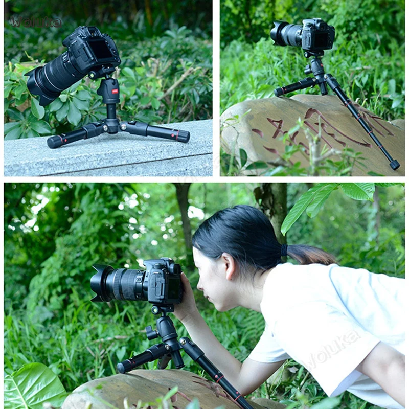 Tripod digital SLR camera folding portable mobile phone live photo stand desktop mini floor CD50 T07 | Электроника